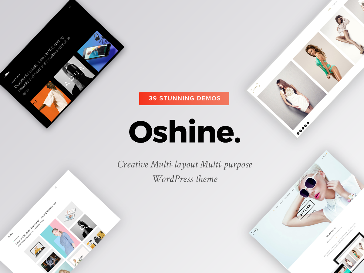 Oshin - Creative Multi Purpose Wordpress Theme
